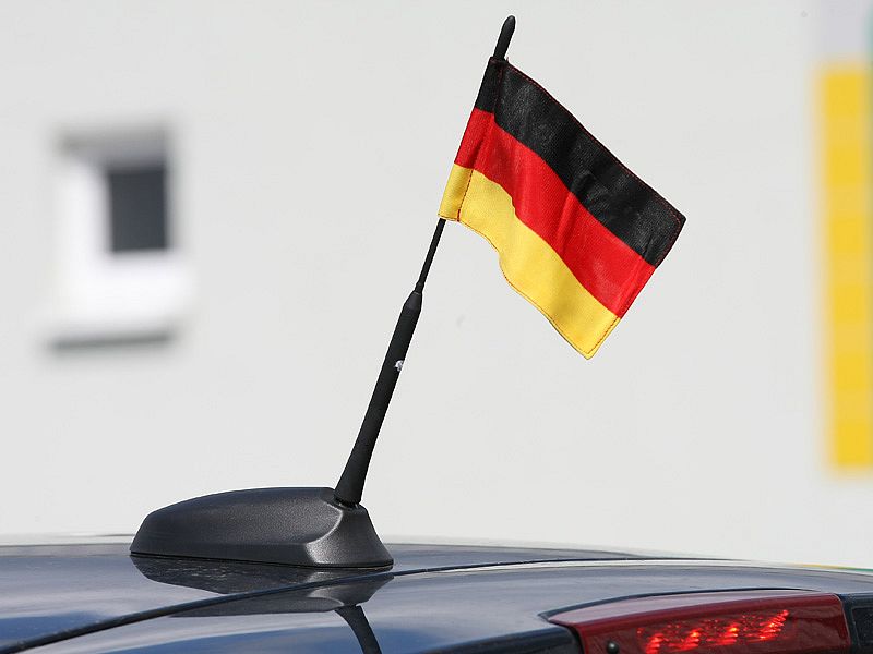 EM Fußball Deutschland Germany Motorhauben Überzieher Auto